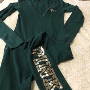 Victoria’s Secret happy holla days onesie